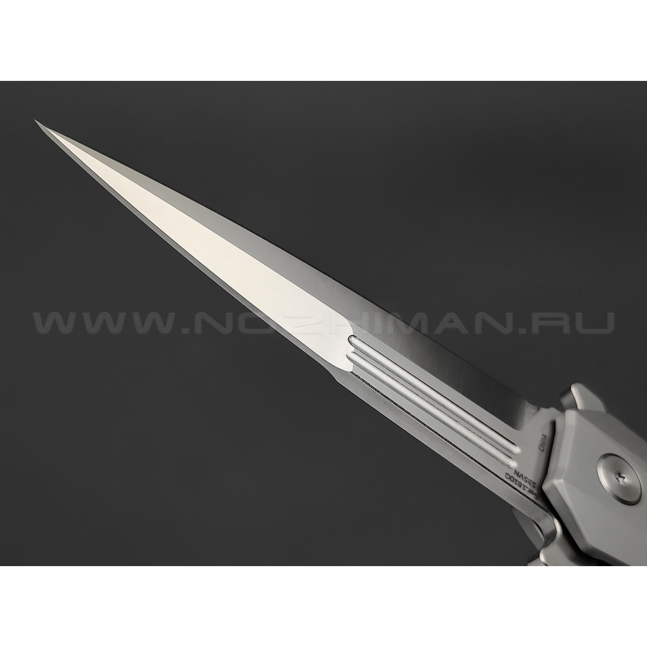Нож Artisan Cutlery 1810G-GYS Hornet сталь S35VN, рукоять Titanium TC4