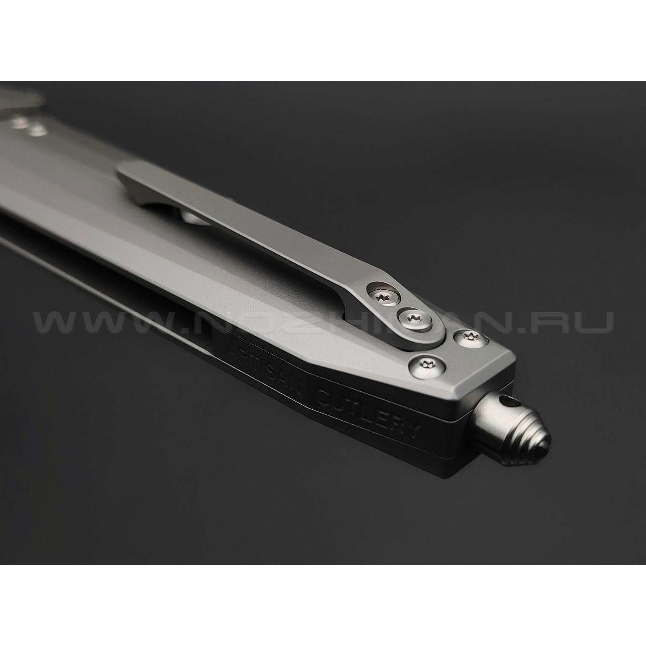 Нож Artisan Cutlery 1810G-GYS Hornet сталь S35VN, рукоять Titanium TC4