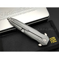 Нож Artisan Cutlery 1810G-GYS Hornet сталь S35VN, рукоять Titanium TC4