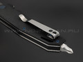 Нож Artisan Cutlery 1706P-BK Predator сталь D2, рукоять G10 Black