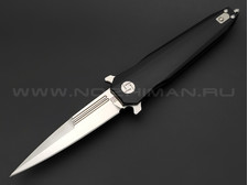 Нож Artisan Cutlery Hornet 1810G-BKS сталь S35VN, рукоять Titanium TC4 black