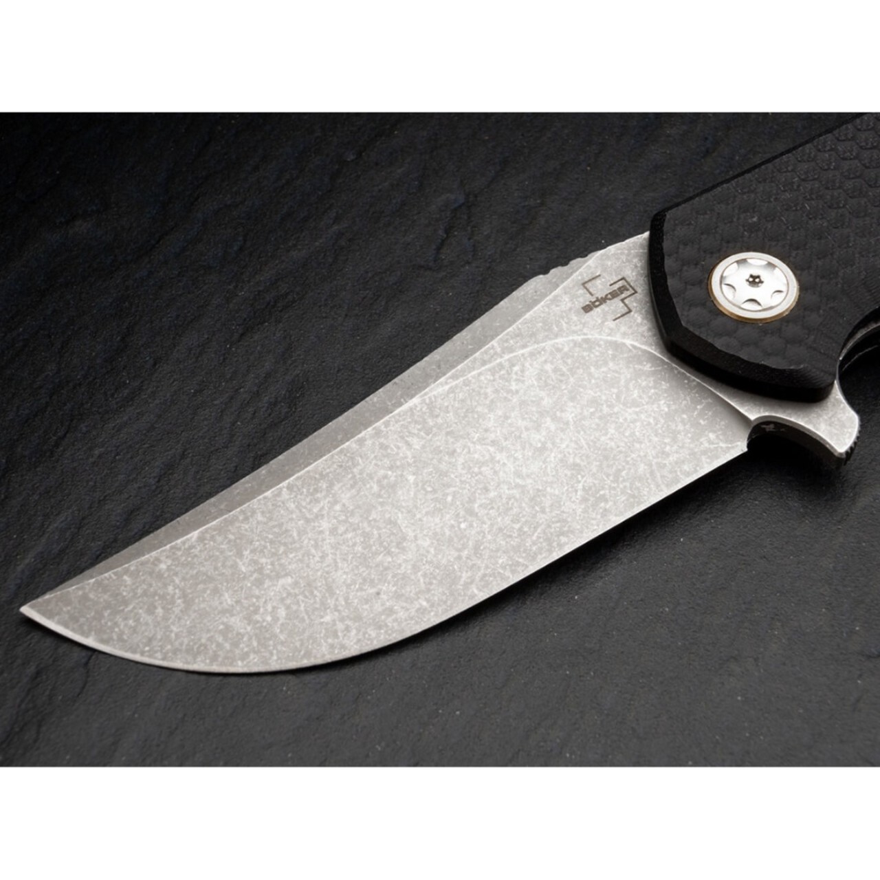 Нож Boker Plus Golem 01BO192 сталь D2, рукоять G10 black