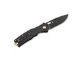 Нож Boker Plus Fieldfolder 01BO375 сталь D2 blackwash, рукоять G10 black, латунь