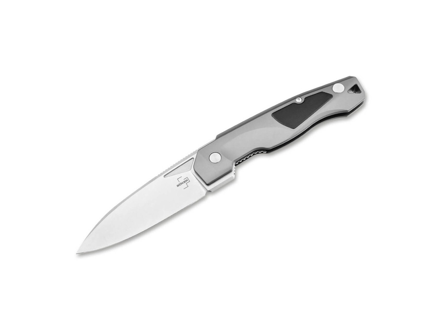Нож Boker Plus Aluma 01BO463 сталь D2, рукоять Aluminum, blackwood