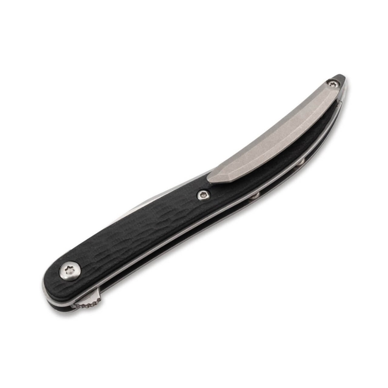 Нож Boker Plus Texas Tooth Pick Flipper 01BO388 сталь VG-10, рукоять G10 black