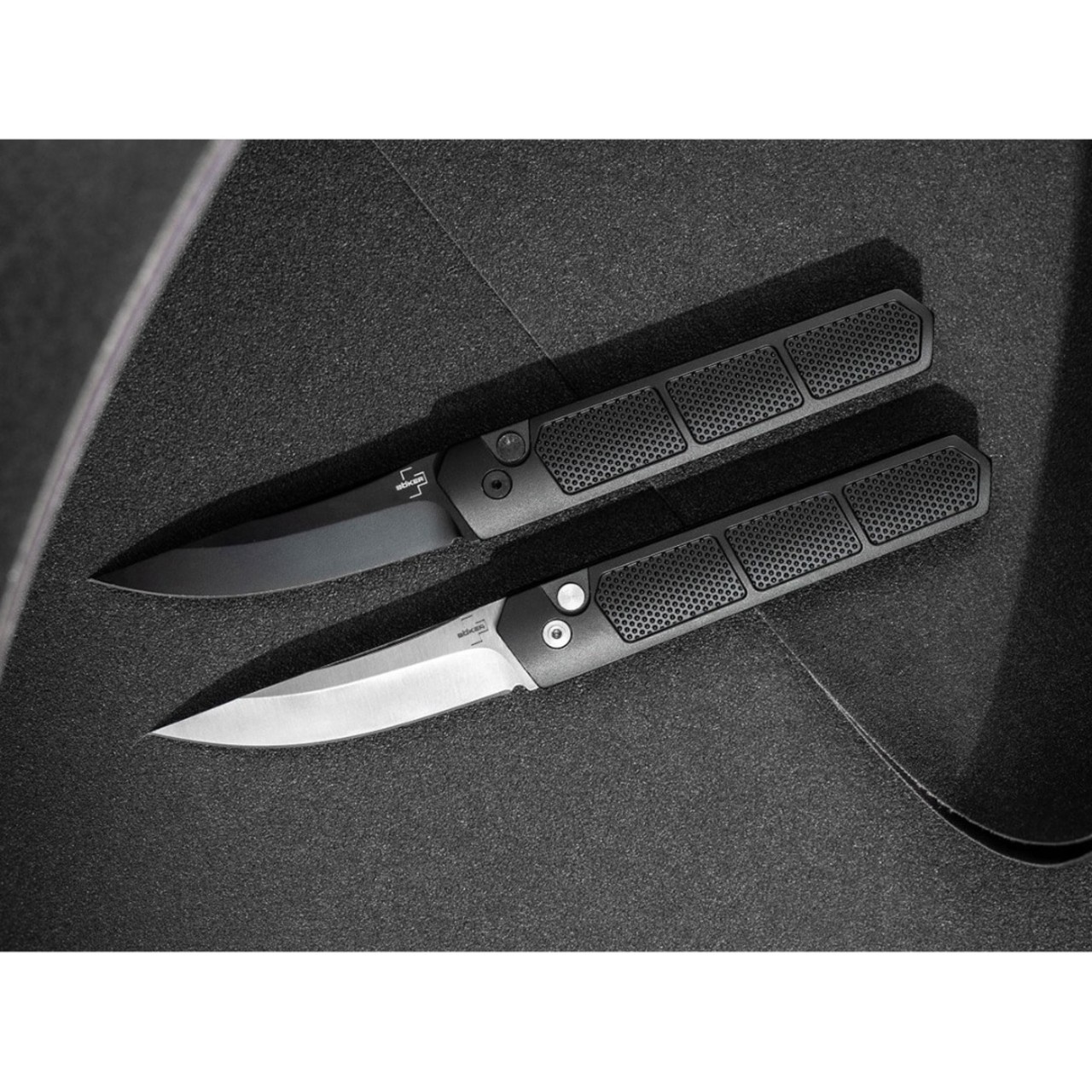 Нож Boker Plus Kwaiken Grip Auto 01BO473 сталь D2, рукоять Aluminum 6061