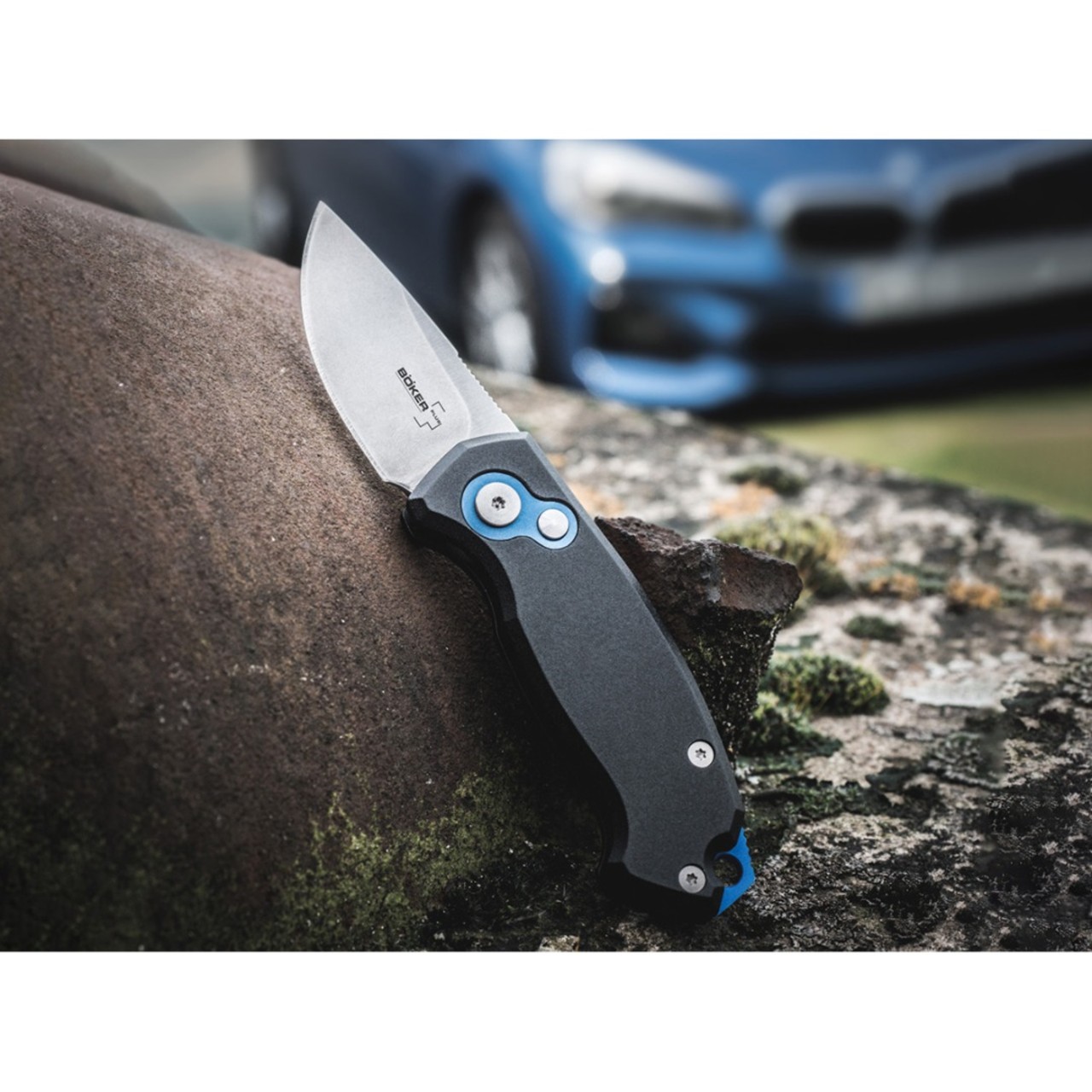Нож Boker Plus Kompakt 01BO625 сталь Aus-8, рукоять Aluminium 6061