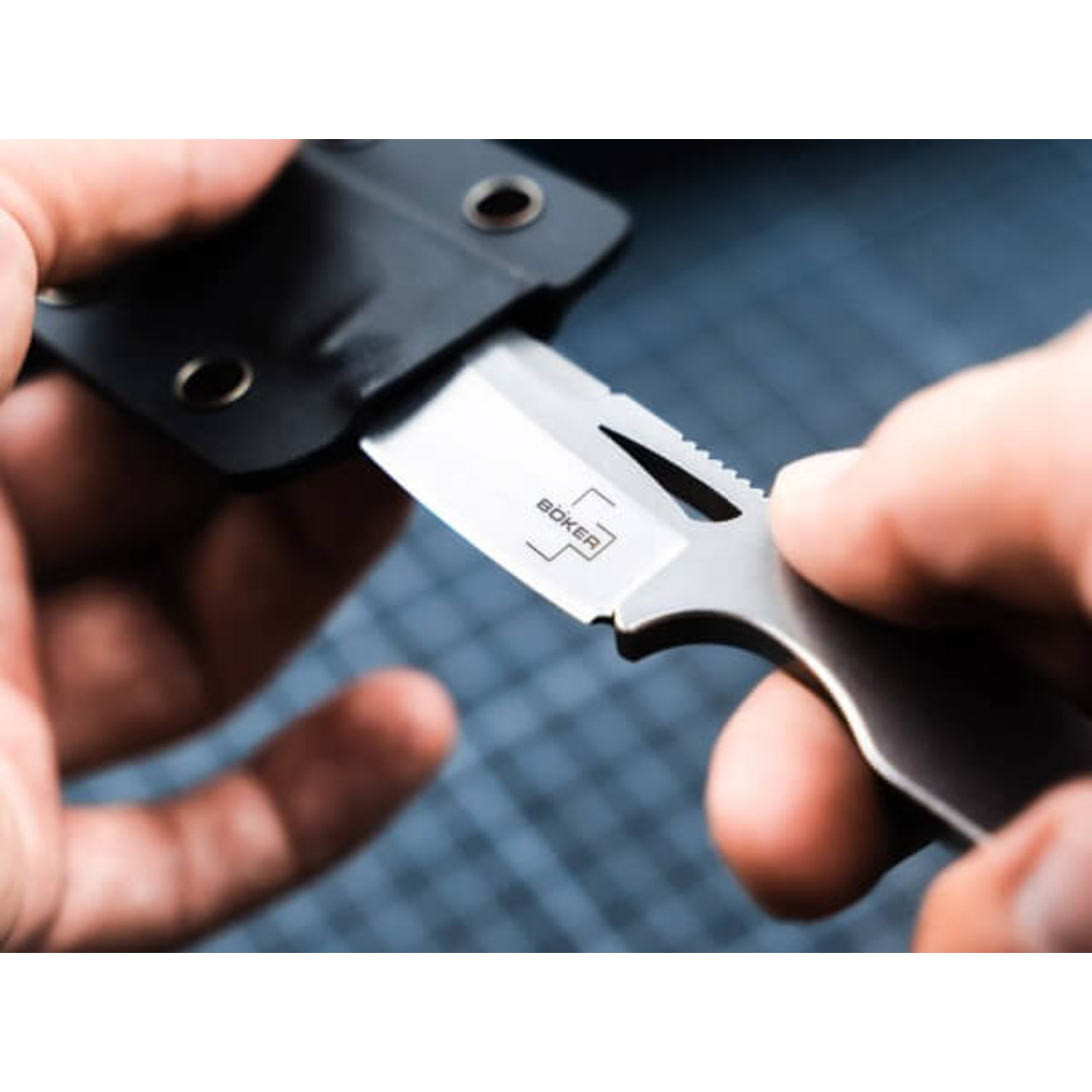 Нож Boker Plus Gekai 02BO071 сталь D2, рукоять сталь