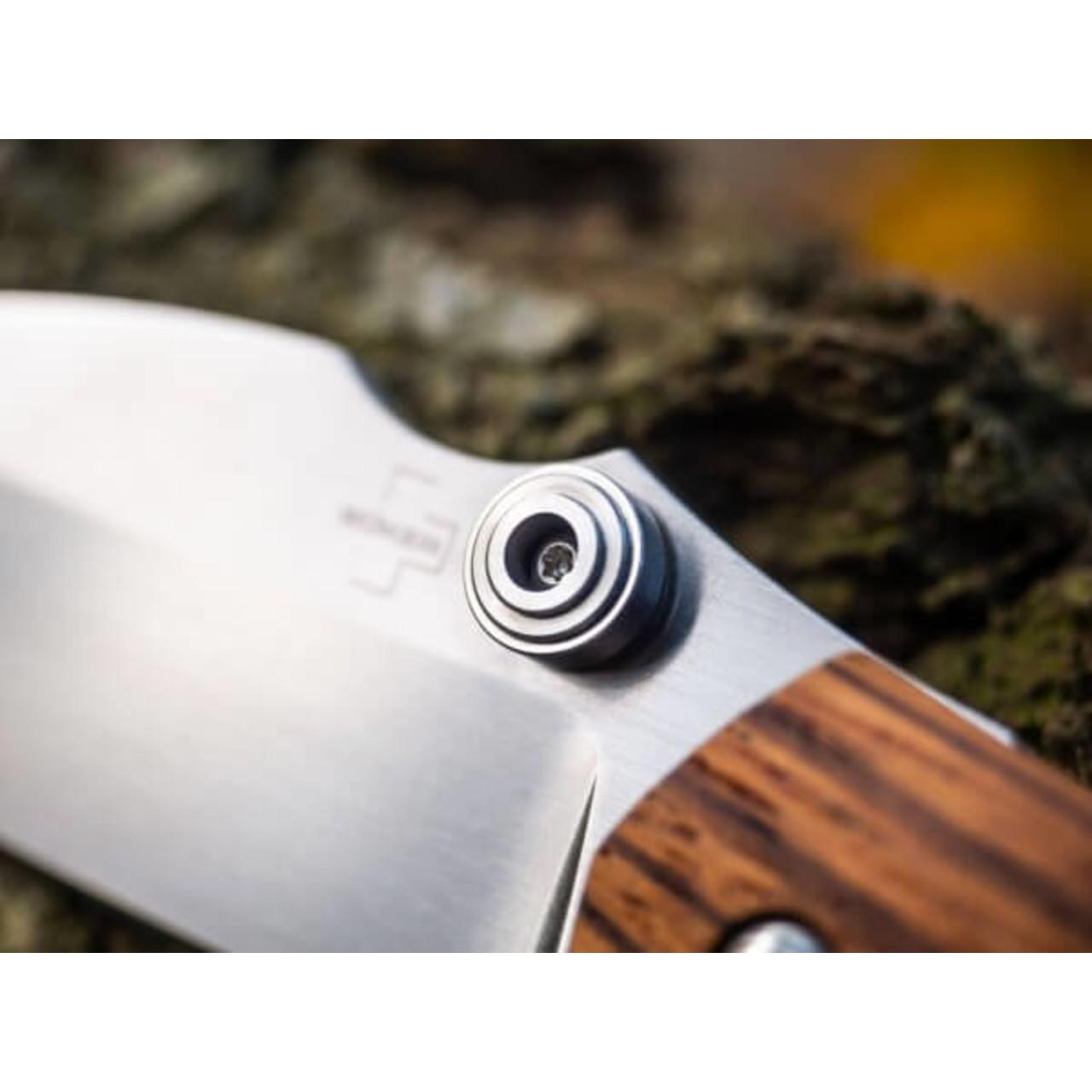Нож Boker Plus Anso 67 Pro 01BO233 сталь D2, рукоять дерево зебрано