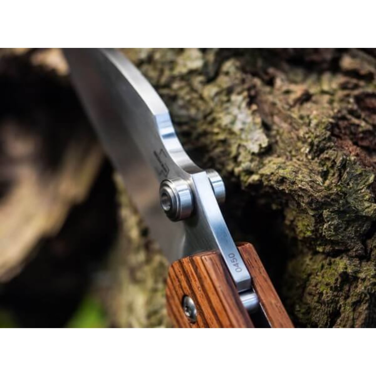Нож Boker Plus Anso 67 Pro 01BO233 сталь D2, рукоять дерево зебрано