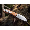 Нож Boker Plus Anso 67 Pro 01BO233 сталь D2, рукоять дерево зебрано Нож Boker Plus Anso 67 Pro 01BO233 сталь D2, рукоять дерево зебрано