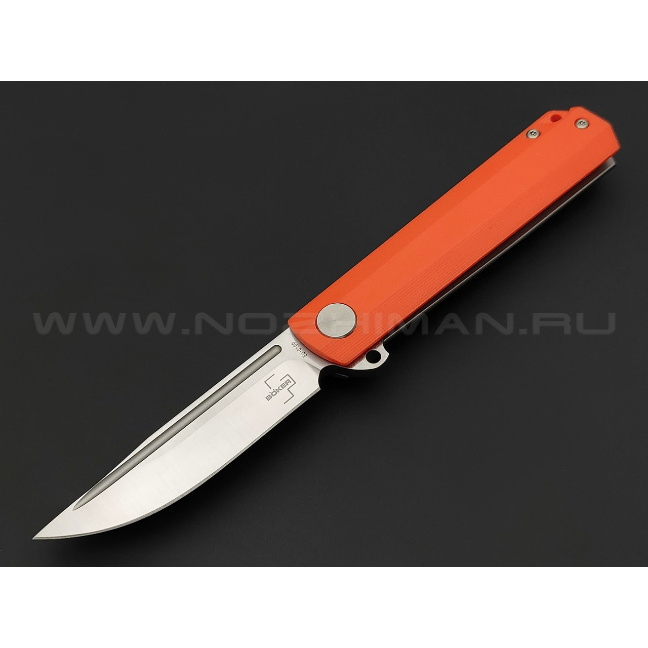 Нож Boker Plus Cataclyst ORG 01BO646SOI сталь 440C, рукоять G10 orange, steel