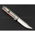 Нож Boker Plus Cataclyst ORG 01BO646SOI сталь 440C, рукоять G10 orange, steel Нож Boker Plus Cataclyst ORG 01BO646SOI сталь 440C, рукоять G10 orange, steel