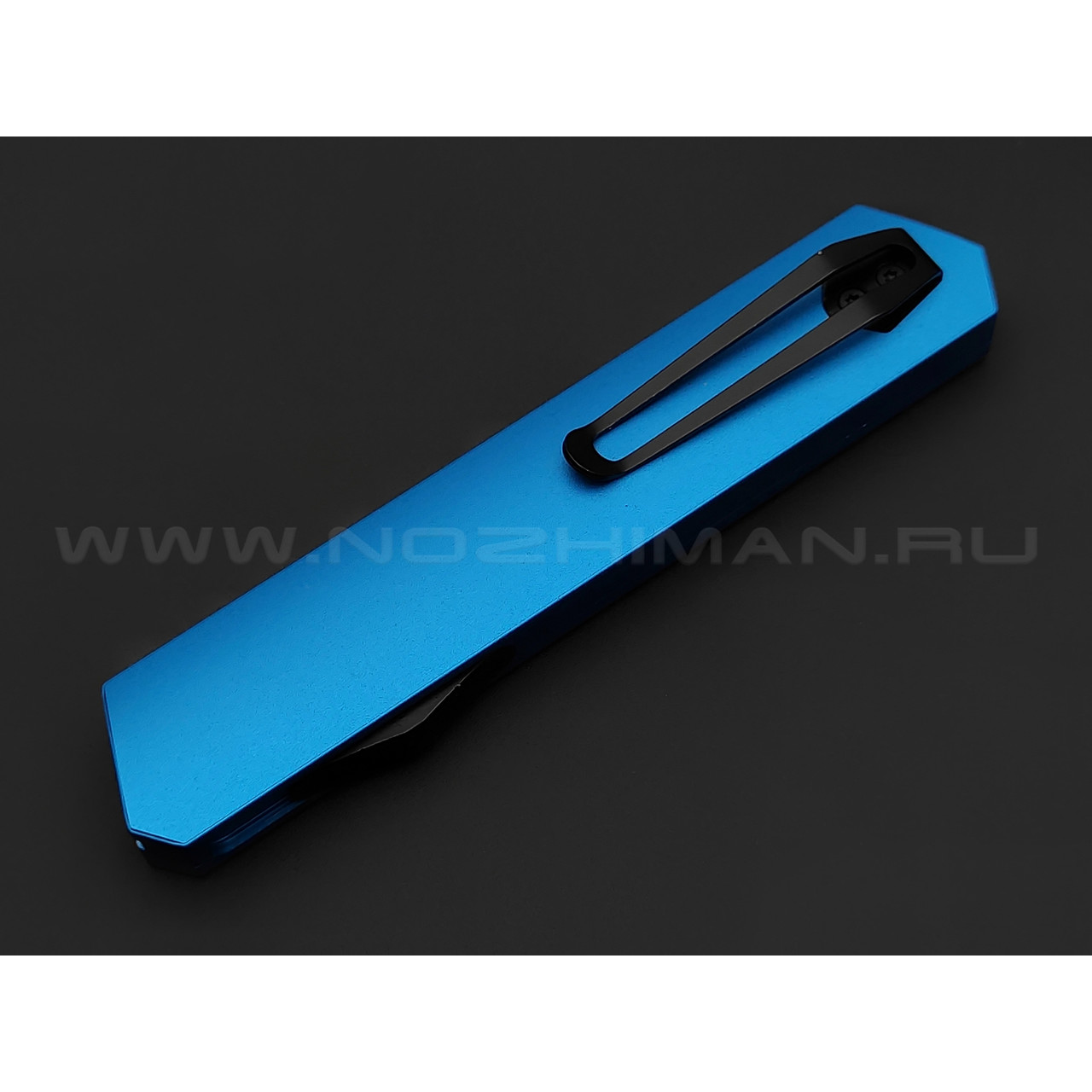 Нож Boker Plus Kwaiken OTF Blue 06EX550 сталь D2, рукоять Aluminium 6061