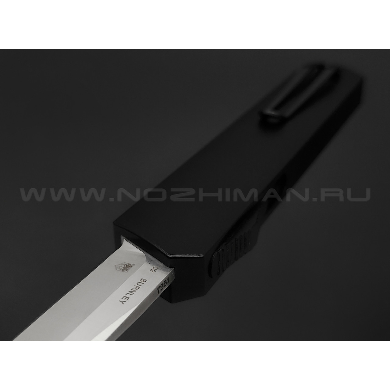 Нож Boker Plus Kwaiken OTF Black 06EX551 сталь D2, рукоять Aluminium 6061
