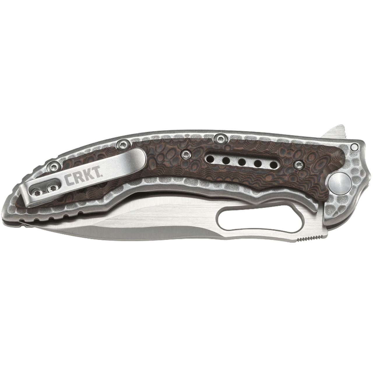 Нож CRKT Fossil 5470 сталь 8Cr13MoV, рукоять G10, сталь