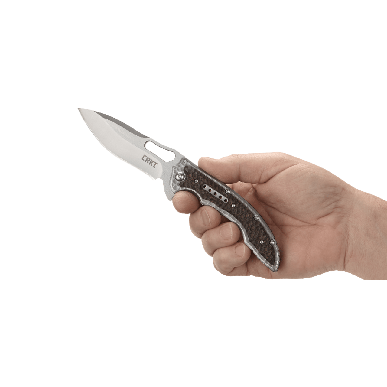 Нож CRKT Fossil 5470 сталь 8Cr13MoV, рукоять G10, сталь
