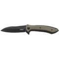 Нож CRKT Apoc 5380 сталь 8Cr13MoV, рукоять G10 tan