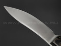 Apus Knives нож Narbus сталь K110, рукоять G10 black & brown