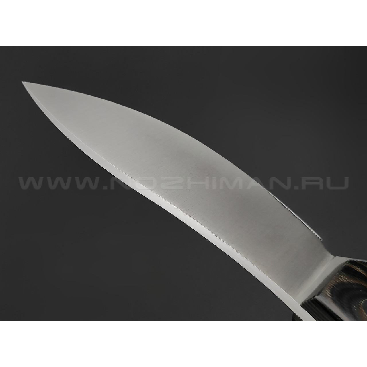 Апус нож Нарбус сталь K110, рукоять G10 чёрно-зелёный