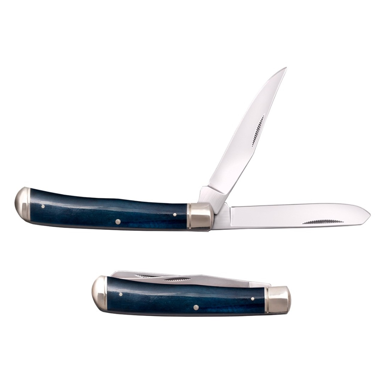 Нож Cold Steel Trapper Blue FL-TRPR-B сталь 8Cr13MoV, рукоять кость