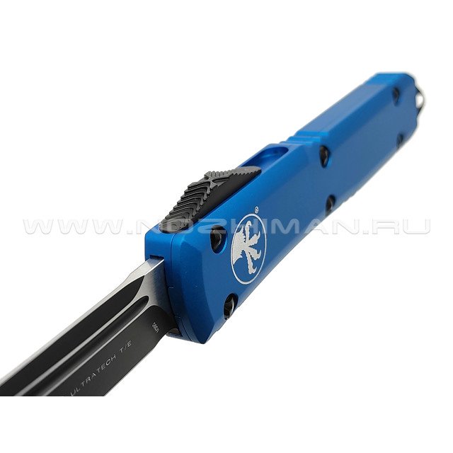 Нож Microtech Ultratech T/E 123-1BL сталь M390, рукоять Алюминий 6061-T6 синий
