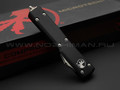 Нож Microtech UTX-70 T/E 149-4 сталь M390 satin, рукоять Aluminum 6061-T6 black