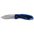 Нож Kershaw Blur 1670NBSW сталь Sandvik 14C28N стоунвош, рукоять Trac-Tec, Aluminum 6061-T6 blue