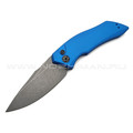 Нож Kershaw Launch 1 7100BLUBW сталь CPM 154 блэквош, рукоять Aluminum 6061-T6 blue Нож Kershaw Launch 1 7100BLUBW сталь CPM 154 блэквош, рукоять Aluminum 6061-T6 blue
