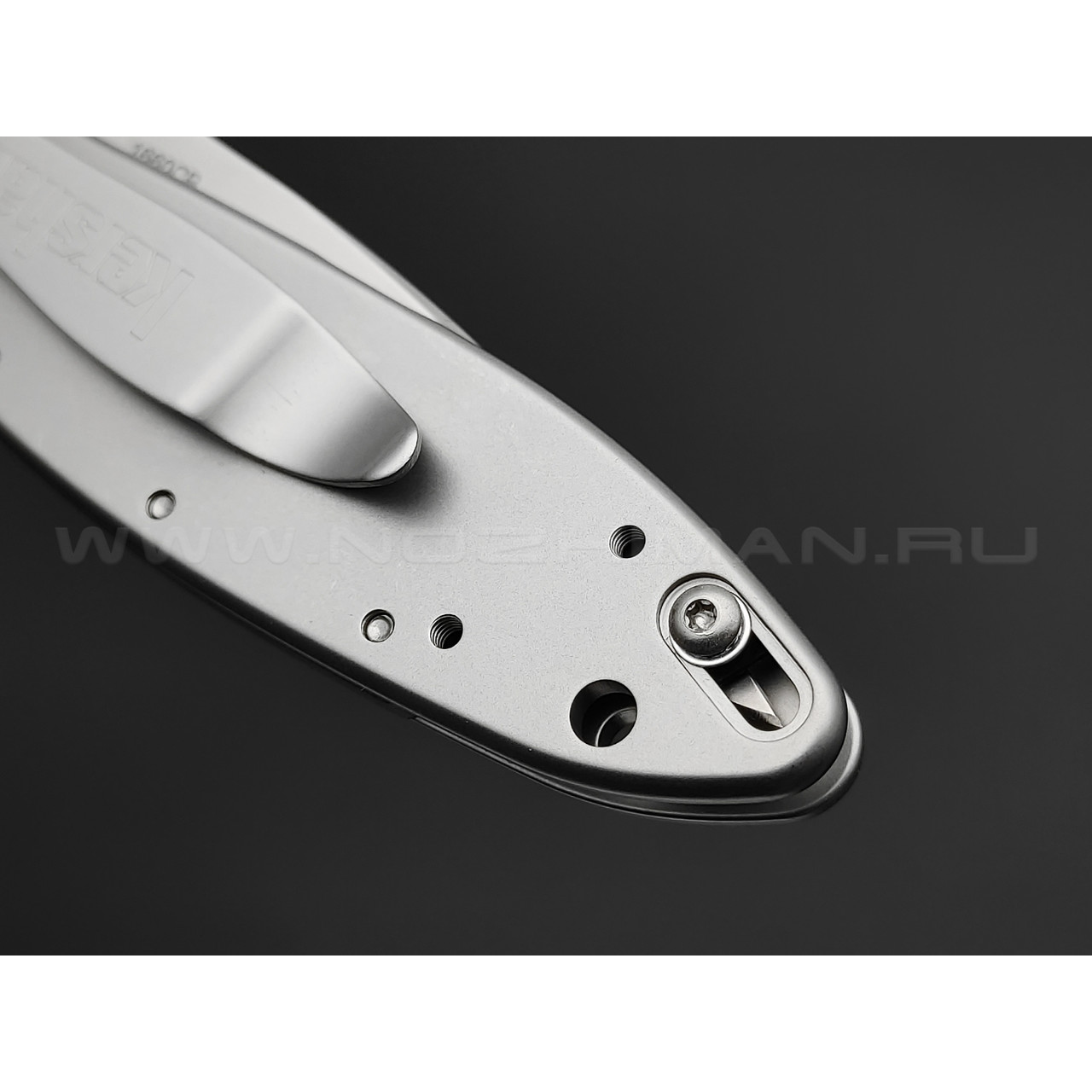 Нож Kershaw Leek 1660CB сталь Composite CPM-D2/Sandvik 14C28N, рукоять Stainless steel