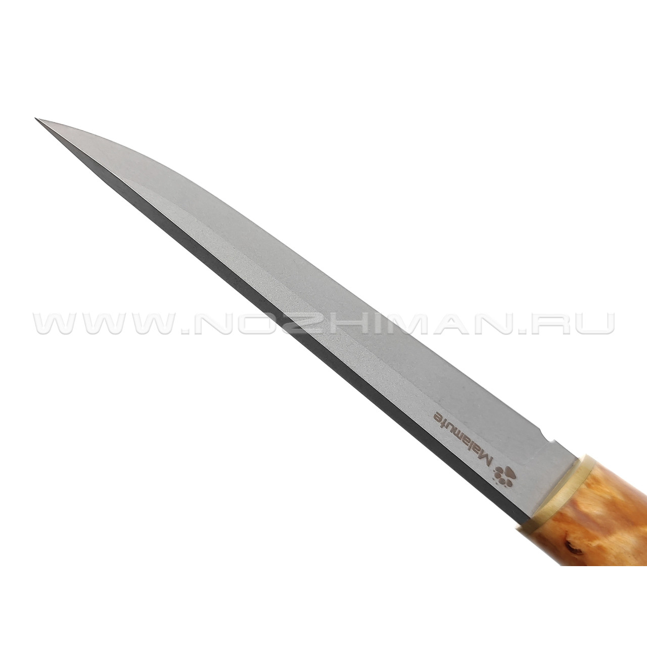 Brutalica нож Malamute 2.0 сталь 95Х18 рукоять карельская берёза