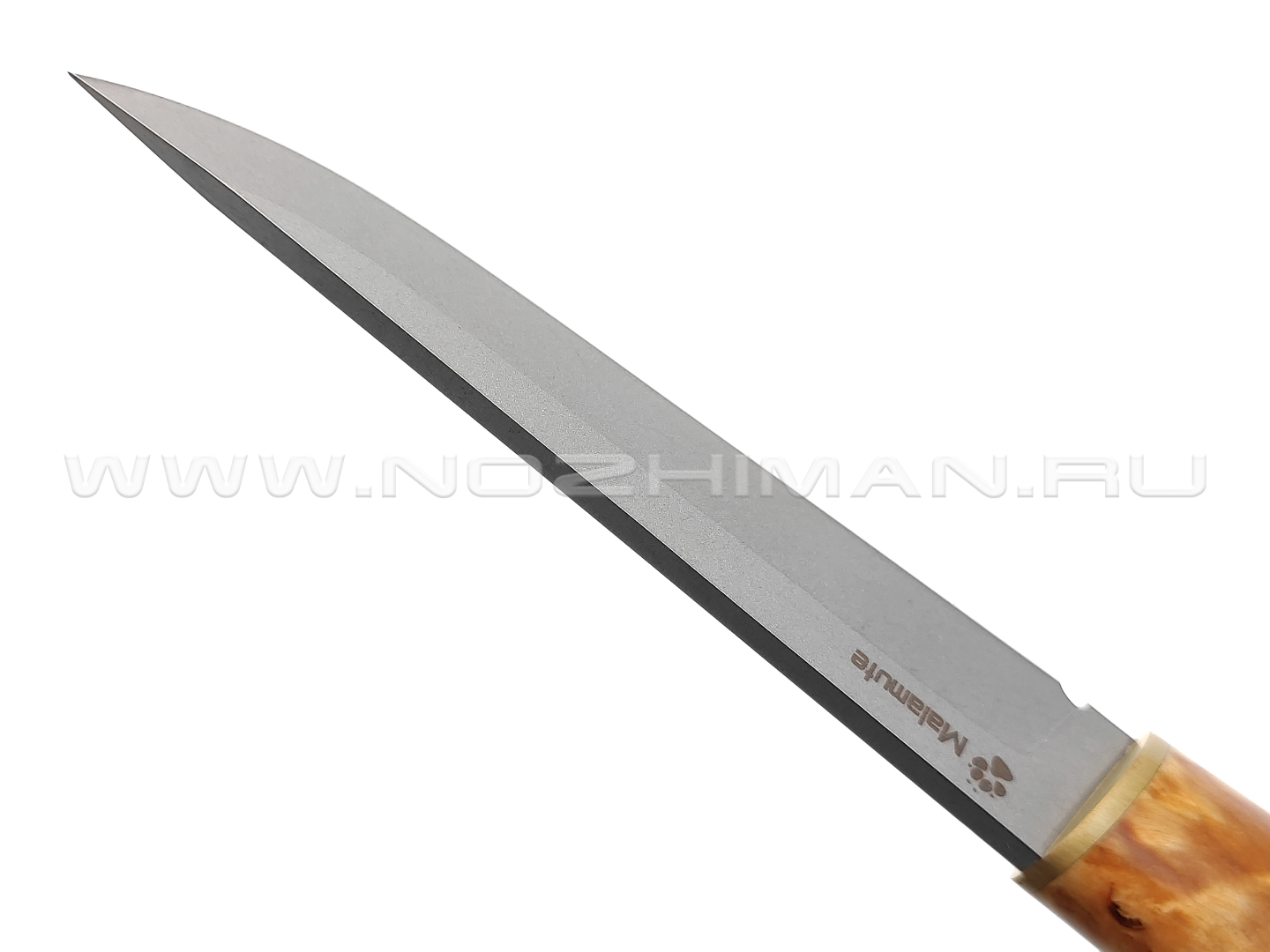 Brutalica нож Malamute 2.0 сталь 95Х18 рукоять карельская берёза