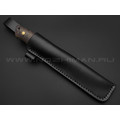 Нож Burlax Bushcraft BX0058 сталь X50Cr15MoV рукоять коричневая джутовая микарта Нож Burlax Bushcraft BX0058 сталь X50Cr15MoV рукоять коричневая джутовая микарта