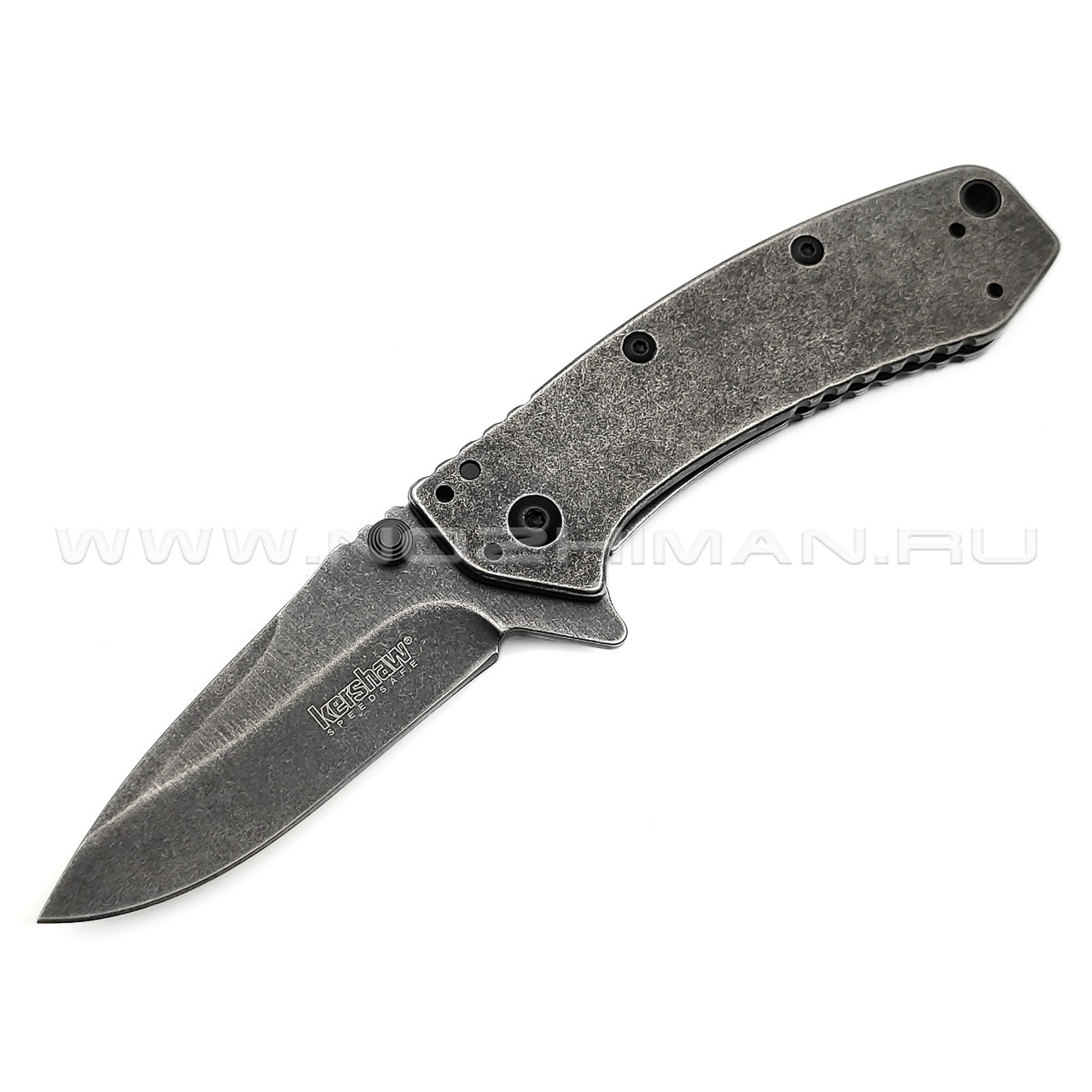 Нож Kershaw Cryo Блэквош 1555BW сталь 8Cr13MoV рукоять Stainless steel