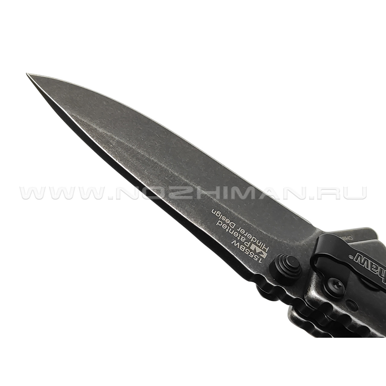 Нож Kershaw Cryo Блэквош 1555BW сталь 8Cr13MoV рукоять Stainless steel