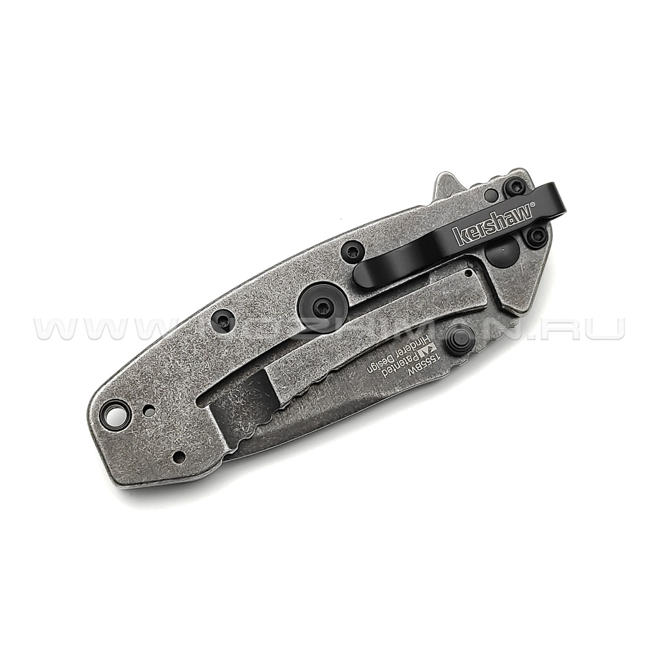 Нож Kershaw Cryo Блэквош 1555BW сталь 8Cr13MoV рукоять Stainless steel