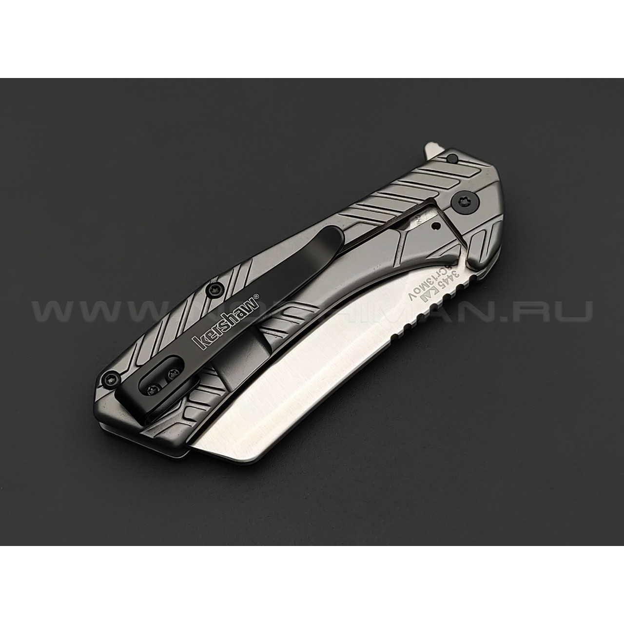 Нож Kershaw Static 3445 сталь 8Cr13MoV рукоять Stainless steel