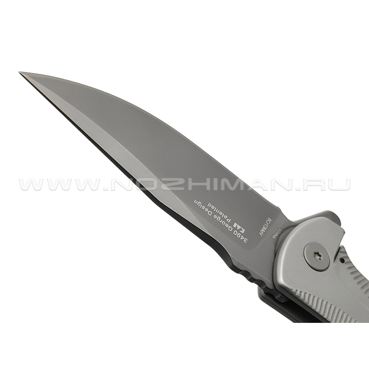 Нож Kershaw Seguin 3490 сталь 8Cr13MoV, рукоять Stainless Steel
