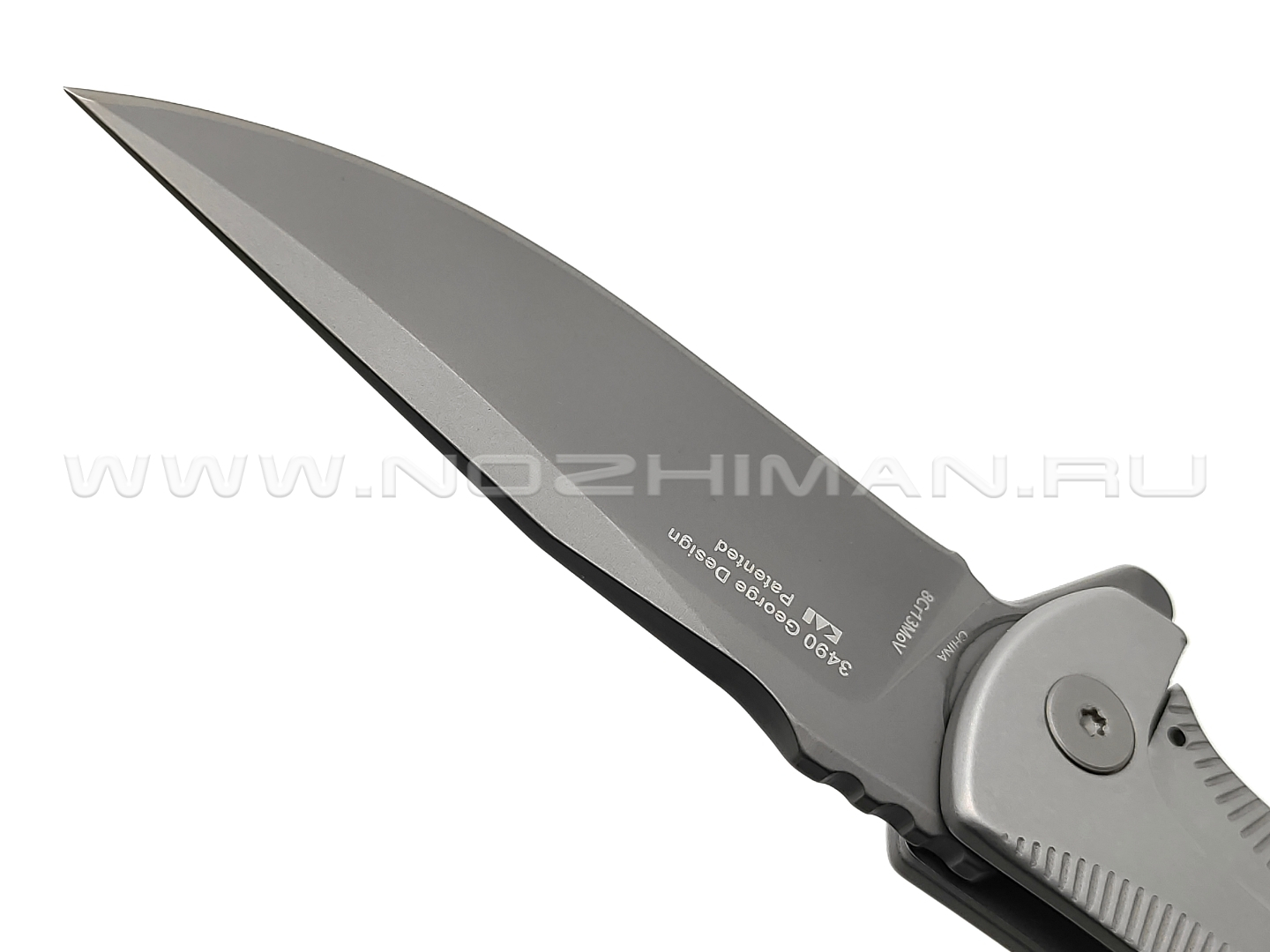 Нож Kershaw Seguin 3490 сталь 8Cr13MoV, рукоять Stainless Steel