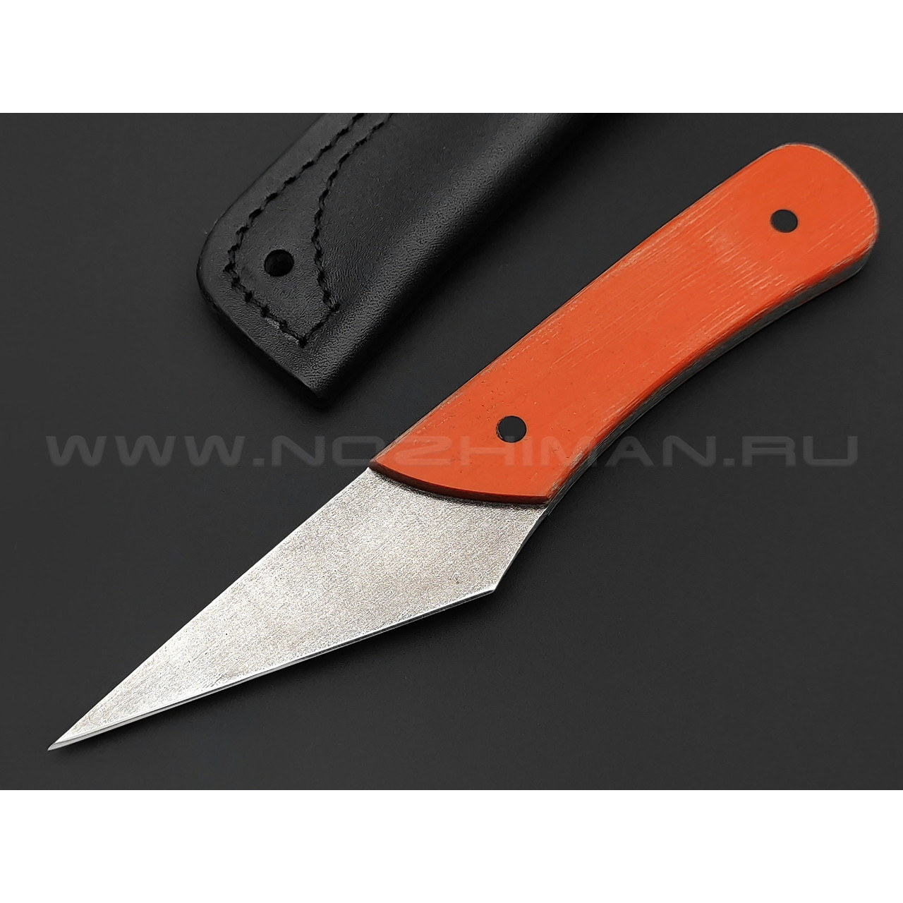 Киридаши Burlax BX0136 сталь Aus10Co, рукоять оранжевая микарта