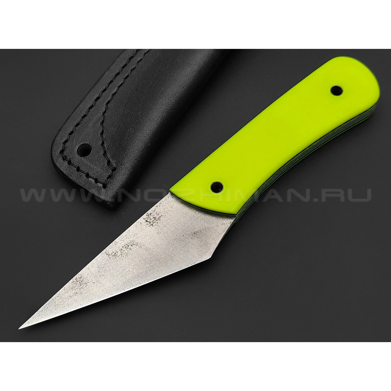 Киридаши Burlax BX0131 сталь Aus10Co, рукоять желтая микарта