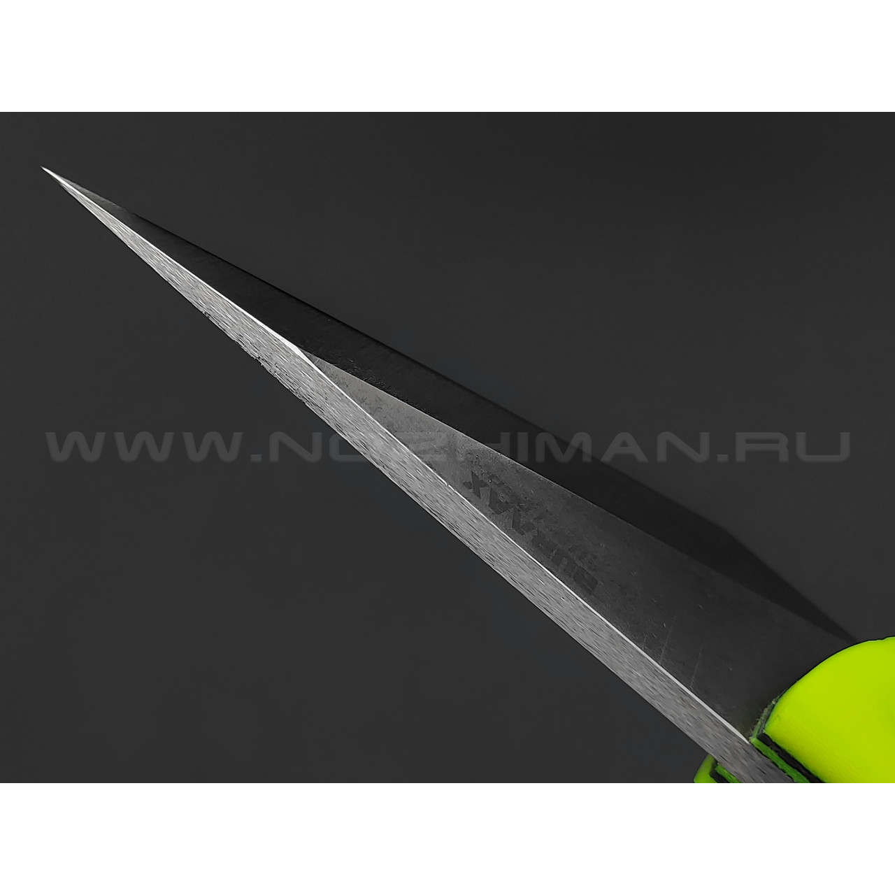 Киридаши Burlax BX0131 сталь Aus10Co, рукоять желтая микарта