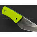 Киридаши Burlax BX0131 сталь Aus10Co, рукоять желтая микарта