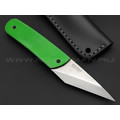 Киридаши Burlax BX0130 сталь Aus10Co, рукоять зеленая микарта