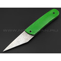 Киридаши Burlax BX0130 сталь Aus10Co, рукоять зеленая микарта