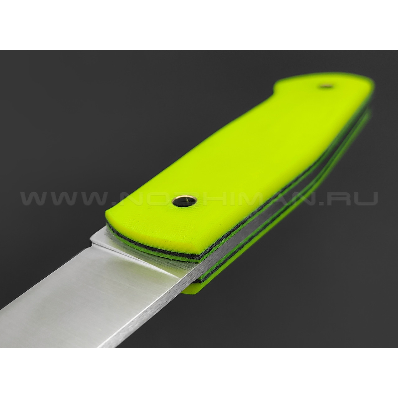 Нож Burlax Loki BX0132 сталь N690, рукоять желтая микарта
