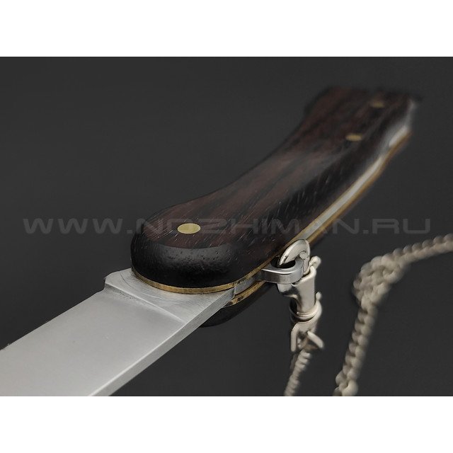 Нож грибника Fox Mushrooms Knife 404 сталь 440, рукоять Дерево палисандр