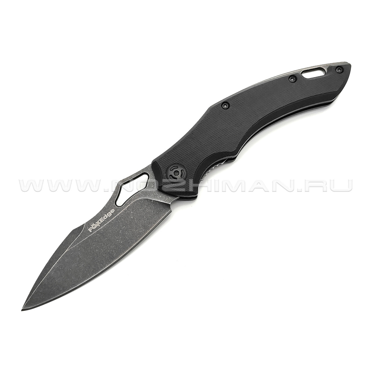 Нож Fox Edge Sparrow FE-034 сталь 9Cr13, рукоять G10 black