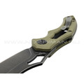 Нож Fox Edge Sparrow FE-033 сталь 9Cr13, рукоять G10 green