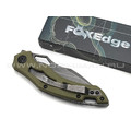 Нож Fox Edge Sparrow FE-033 сталь 9Cr13, рукоять G10 green